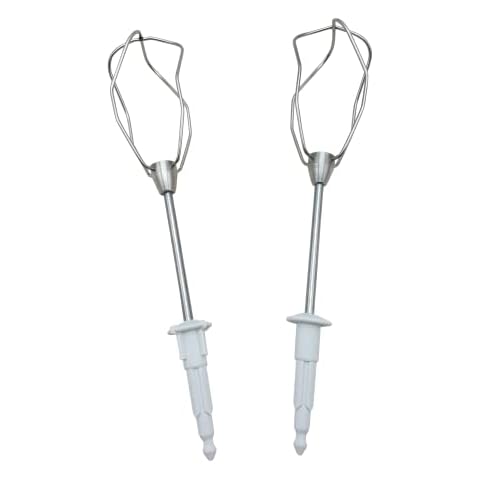 Lichtblau Bosch 653471 Whisk for Bosch Hand Mixer I Replacement Whisk Suitable for MFQ30 MFQ35 MFQ4 MQ95 MQ96 I Bosch Whisk with 4 Wires I 2502 Accessories Food Processor Bosch Cover