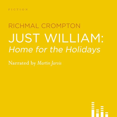 Diseño de la portada del título Just William Home for the Holidays
