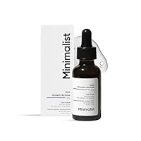 Minimalist Haarwuchs Actives 18% Haarwachstumsserum | Mit Procapil, Capixyl, Redensyl, Anagain & Baicapil zur Haarausfallkontrolle für Männer & Frauen, schwarz | 30 ml