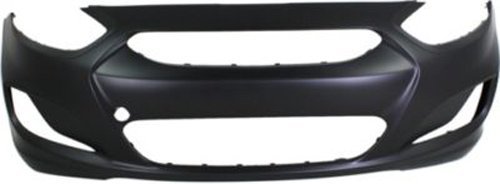 Crash Parts Plus Primed Front Bumper Cover Replacement for 2012-2013 Hyundai Accent