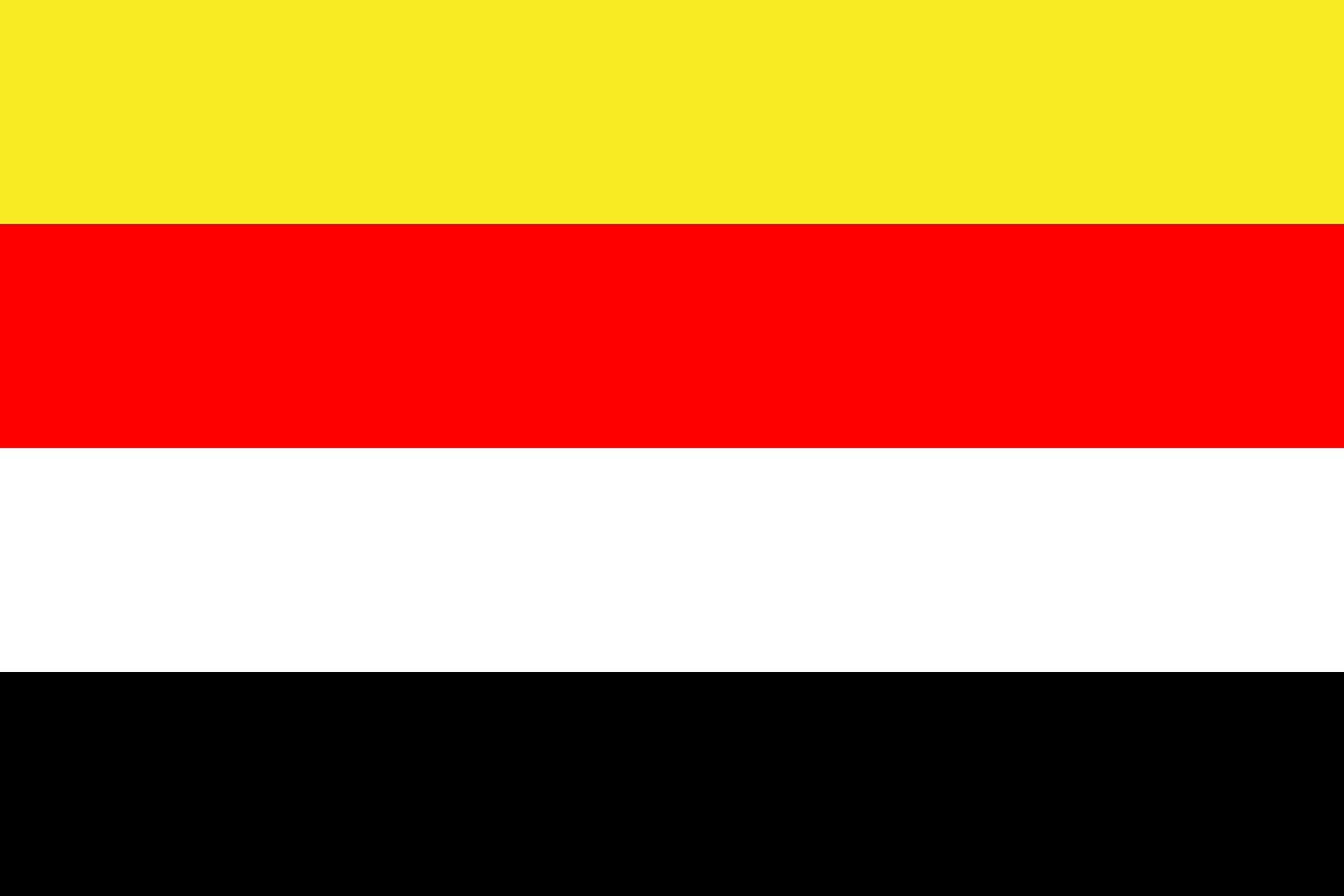 Drapeau de Butung Buton grand format aux finitions haut de gamme pour collectionneur