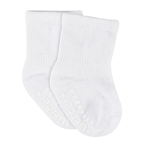 Gerber 2278581DA Baby Girls 8-Pack Wiggle-Proof Jersey Crew Socks thumb #1