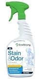 Eco Strong Pet Stain and Odor Remover - Pet Odor Eliminator, Urine Destroyer for Dogs, Pet Urine Enzyme Cleaner | Santel Woods - 32 oz