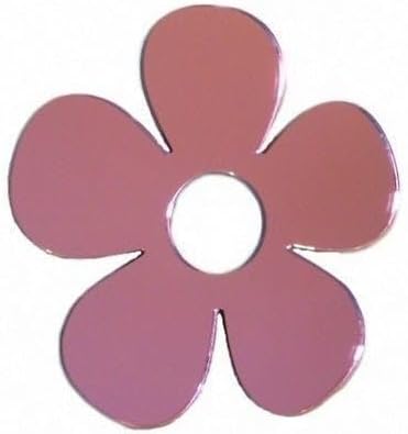 Daisy Wall Mirror - 20 x 19 cm - Mirrored Pink