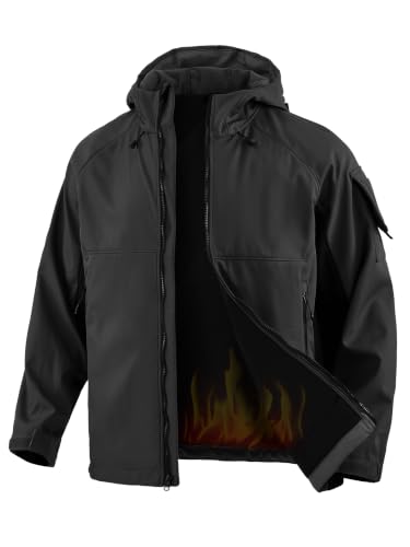 Image of Flyplus Men's Softshell Jacket Water-Resistant Lightweight