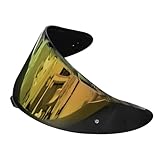Shoei RF1400 X15 Helmet Visor Replacement Shield, Anti-Fog Sun Shield Accessory Compatible with RF-1400, X15, CWR-2, Z8, X-SPR PRO(Aurora Gold)