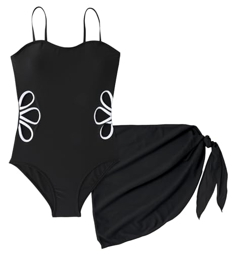 Maillot de bain une pièce fille pour les vacances à la mer de 7 à 16 ans