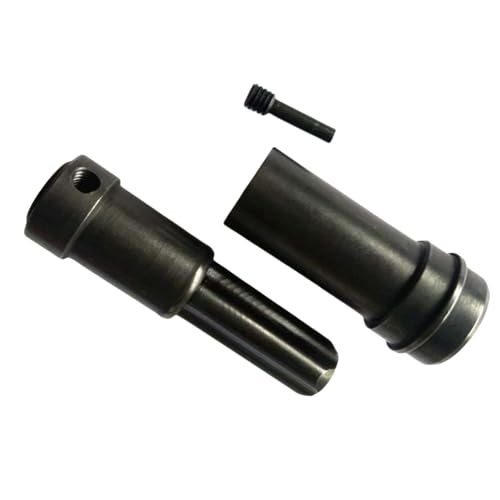AFDHGS Upgraded Harden Steel Center Front Driveshafts for Traxxas UDR 8556 Unlimited Desert Racer - Enhanced Durability & Performance (Black)