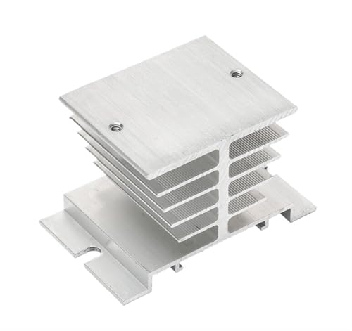 Relais statique monophasé SSR protégé par radiateur aluminium de dissipation