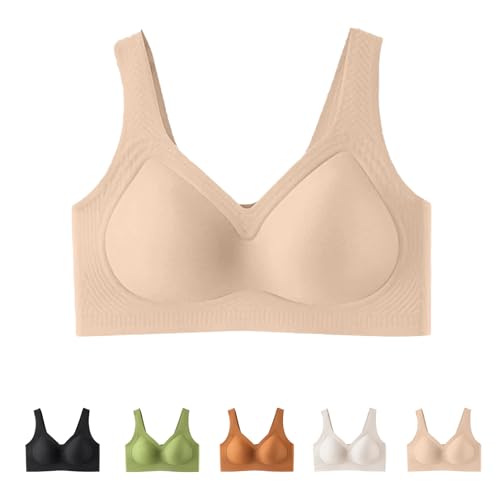 Curvera Jelly Bra, Lifting Wire-Free Jelly Bra, Supportive Push up Bras, Seamless Comfort and Soft Breathable