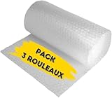 ✅ Usage polyvalent : Parfait pour les déménagements, expéditions, emballages cadeaux ou protections de stockage. C'est le petit rouleau bulle que vous devez toujorus avoir chez vous ou dans votre bureau pour une protection ou envoi sécurisé.