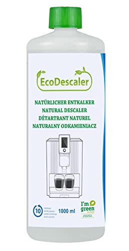 aquali Détartrant écologique 1000ml Détartrant liquide pour toutes les machines à café et expresso automatiques disponibles dans le commerce 10 processus de détartrage par bouteille Définir aquali Cover