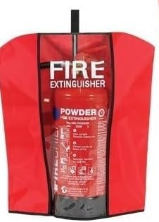 FIRE EXTINGUISHER COVER TO FIT 1,2,4,3,5,6,9 LTR KG WATER CO2 POWDER AFFF FOAM (SIZE 1)