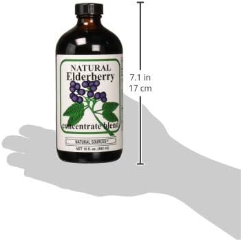 Natural Sources Elderberry Concentrate, 16 Fluid Ounce
