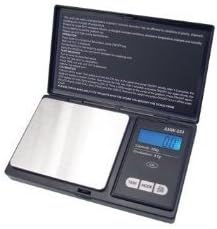 WeighMax Báscula digital de bolsillo Gram Precision 22.93 oz x 0.00 oz