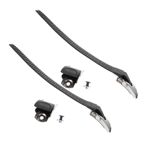 Abaodam 2セット ローラースケート交換用バックルストラップ ネジ ナット付 インラインスケート用 エナジーストラップ キッズ用 アウトドア