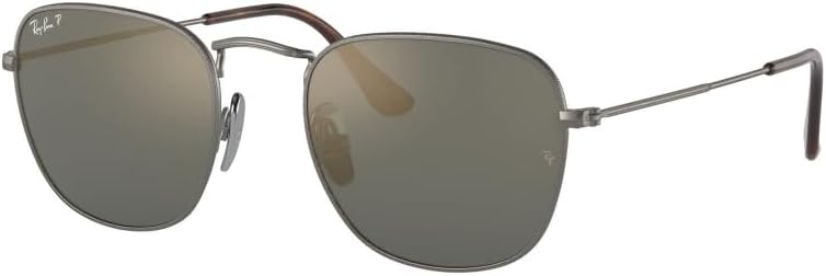 Ray-Ban mens Rb8157 Frank Titanium Square Sunglasses