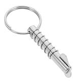 PRETYZOOM Sicherungssplint Edelstahl mit Schnellverschluss Korrosionsbeständig 8x51mm für Schiffsausrüstung für Bootszubehör und Bootsbeschläge
