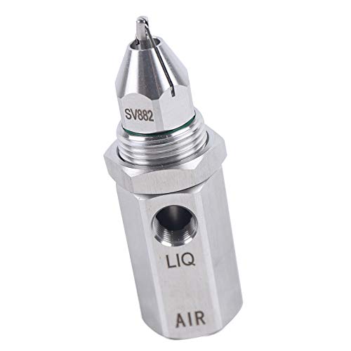 Gdrasuya10 Air Atomizer Nozzle, High temperature resistance atomizer Nozzle 0-200 ? (60°)