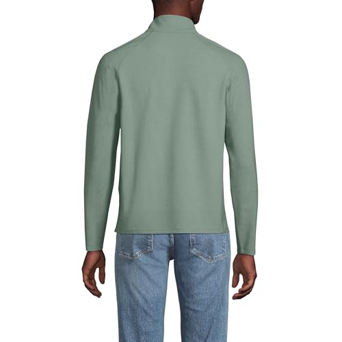 Lands' End Men's Long Sleeve Waffle Quarter Zip2