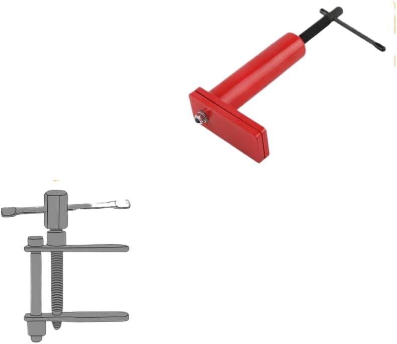 Universal Caliper Piston Compressor Tool with 2 Hanger Hooks Compatible with Multi-Piston Brake Calipers