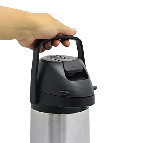 Garrafa Térmica 1,6 Litros Em Inox Pressão Wincy