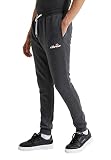 Ellesse Herren Jogger Granite Jog Pant Dark Grey Marl Dunkelgrau, Größe:L