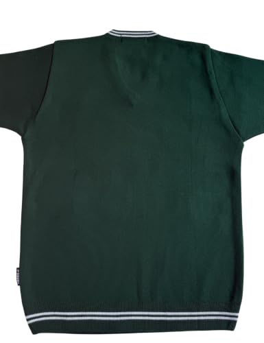 Image of Boy's School Uniform Lining Full Sleeves Sweater - Daffodil