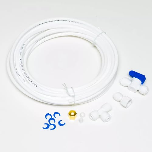 Kit de instalación línea de agua para fabricador de hielo miniatura 1