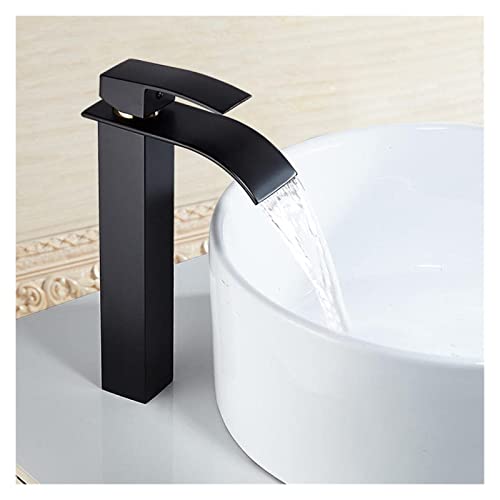 Robinet de comptoir en laiton à jet cascade pour évier moderne