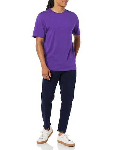 Image of Amazon Essentials Men's Slim-Fit Crewneck Short Sleeve Cotton T-Shirts
