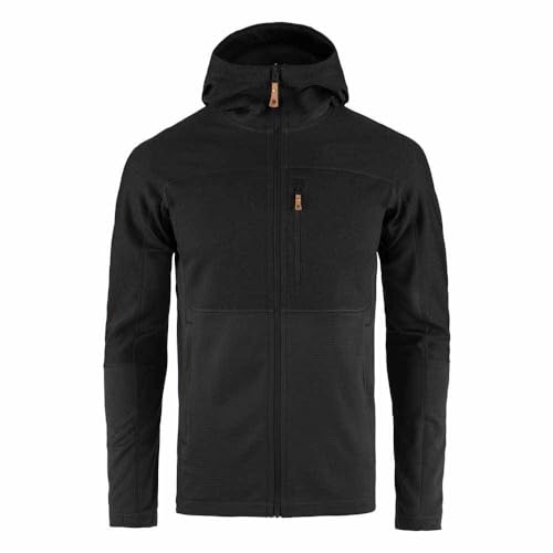 Fjällräven Herren Fleece Jacke Abisko Trail, Black, XL, F82257-550