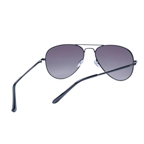 Image of IDEE 100% UV Protected Sunglasses for Unisex | Size- Large | Shape- Aviator | Model- IDS2500