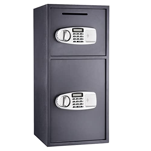 Paragon Lock & Safe - 7900 Double with Drop 7900 Double Door Digital Depository Safe Cash Drop Safe Security
