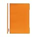 Produktbild Herlitz 11317120 Schnellhefter A4 - Quality, Polypropylen-Folie, 10-er Packung, Glasklar mit Beschriftungsstreifen, orange