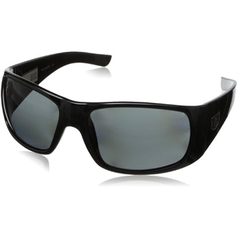 Hoven Ritz 16-0102 Polarized Wrap Sunglasses, Black Gloss,69 mm Cover