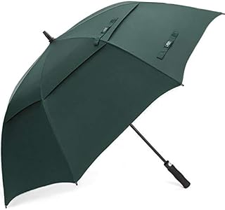 G4Free 68 Inch Extra Large Automatic Open Golf Umbrella Oversize Double Canopy Windproof