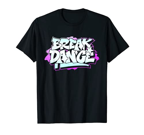 Graffiti style break dancing hip hop. T-Shirt