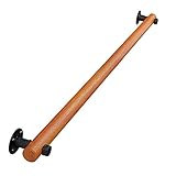 barandas madera para escaleras interiores Fácil de instalar: barandillas de madera para escaleras 10 minutos para instalar solo, instalarlo en la posición deseada, como una barandilla horizontal, inclinado o vertical, estos carriles están listas para ser barnizado, engrasado, encerado o tratada.