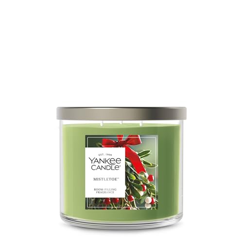 Yankee Candle Mistletoe Scented Candle, 14.5oz 3-Wick