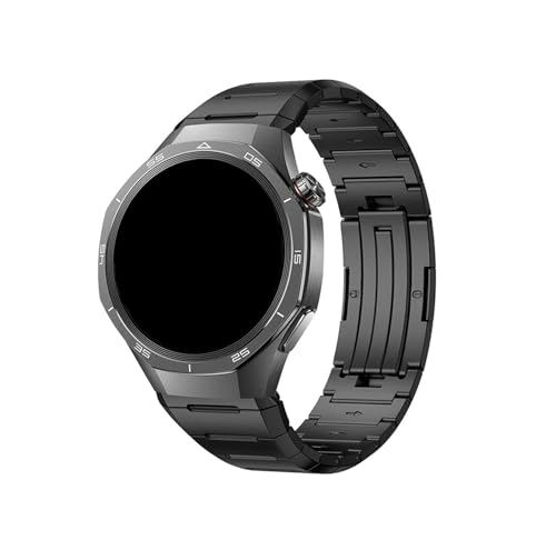 [LOKLNEYK] 22mm�����X�e�����X�|�x���g�ɓK������Huawei Watch GT5 Pro/GT4 46mm(Black,22mm)