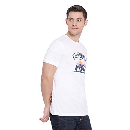 Image of Red Tape Men's Solid Regular Fit T-Shirt