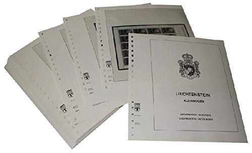 Feuilles pré-imprimées Liechtenstein 1983-1984 LINDNER album de prestige