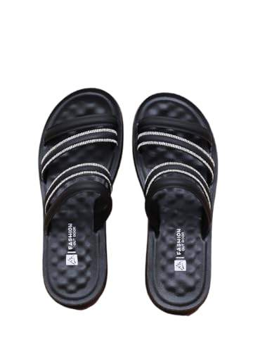 New mother slippers middle-aged women wear fashionable non-slip and comfortable middle-aged and elderly flat-bottomed breathable sandals