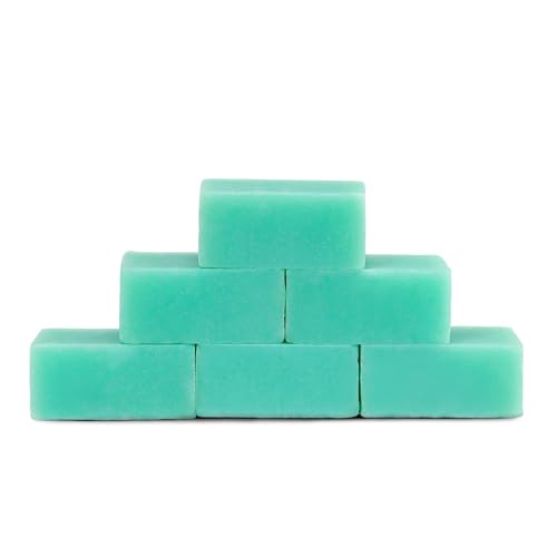 Big Crazy Buffalo Pure Bison Tallow Buff Shampoo Bar, Mountain Rain, (6 pack) - Scents of Sea Salt, Moss, & Freesia - Cleans, Moisturizes, Naturally Derived, No Dyes, No Chemicals, No Preservatives