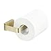 Produktbild WOMAO Gebürstet Gold Toilettenpapierhalter, Edelstahl Klorollenhalter Papierhalter WC, Neuartig Oberfläche Retro Vintage Stil für Küche Wand Befestigung