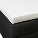 Produktbild G BETTWARENSHOP  Molton Schonbezug für Matratzen-Topper  Spannbettlaken für Matratzen mit 4-10 cm Höhe  Matratzenschoner aus 100% Baumwolle  Matratzenauflage für Boxspringbett 140x200 cm