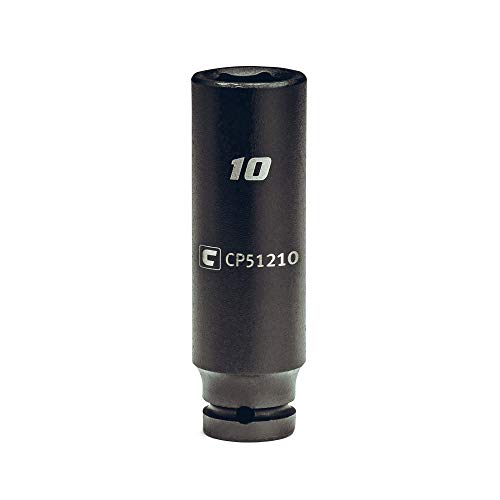 Image of Capri Tools 10 mm Deep Impact Socket, 1 /4-Inch Drive, 6-Point, Metric