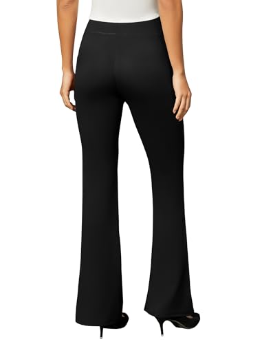 Women's Work Pants Business Casual Dress Pants High Waisted Stretchy Pull on Office Slacks with Pockets2