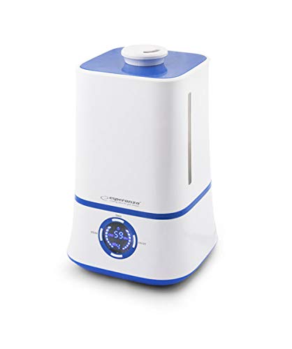 Esperanza luchtbevochtiger Hydro Spa EHA004, wit, blauw, 20 x 20 x 30